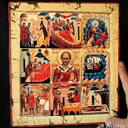 Икона "Cвятитель Николай Мирликийский" в подарок — фотография 1
