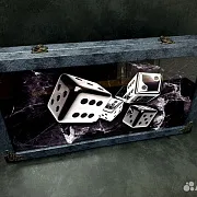 Нарды под стеклом «Стальные зарики» — фотография 9
