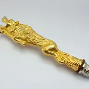 Набор шампуров "Звери". Позолота — фотография 3