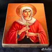 Именная икона "Святая Великомученица Марина" — фотография 4