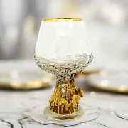 Подарочный бокал для коньяка "Три богатыря" — фотография 1