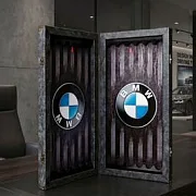 Нарды под стеклом «BMW» в подарок — фотография 2