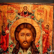 Икона деревянная "Спас Нерукотворный" — фотография 3