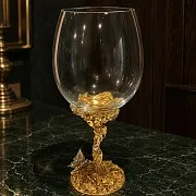 В подарок: Бокал для вина "Бабочка" Златоуст. — фотография 1
