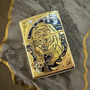Зажигалка Zippo оригинал "Медведь" № 3 — необычный подарок — фотография 1
