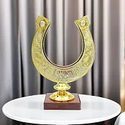 Подарочный сувенир подкова "Яшма". Златоуст — фотография 1