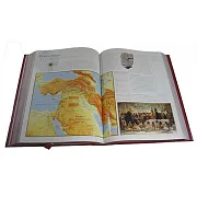 Библейский атлас — книга в кожаном переплёте в подарок — фотография 4