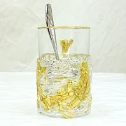 Латунный подстаканник «Рыбалка зимой» — фотография 3