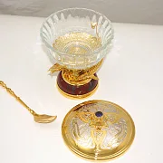 Икорница на яшме. Златоуст — красивый подарок — фотография 3